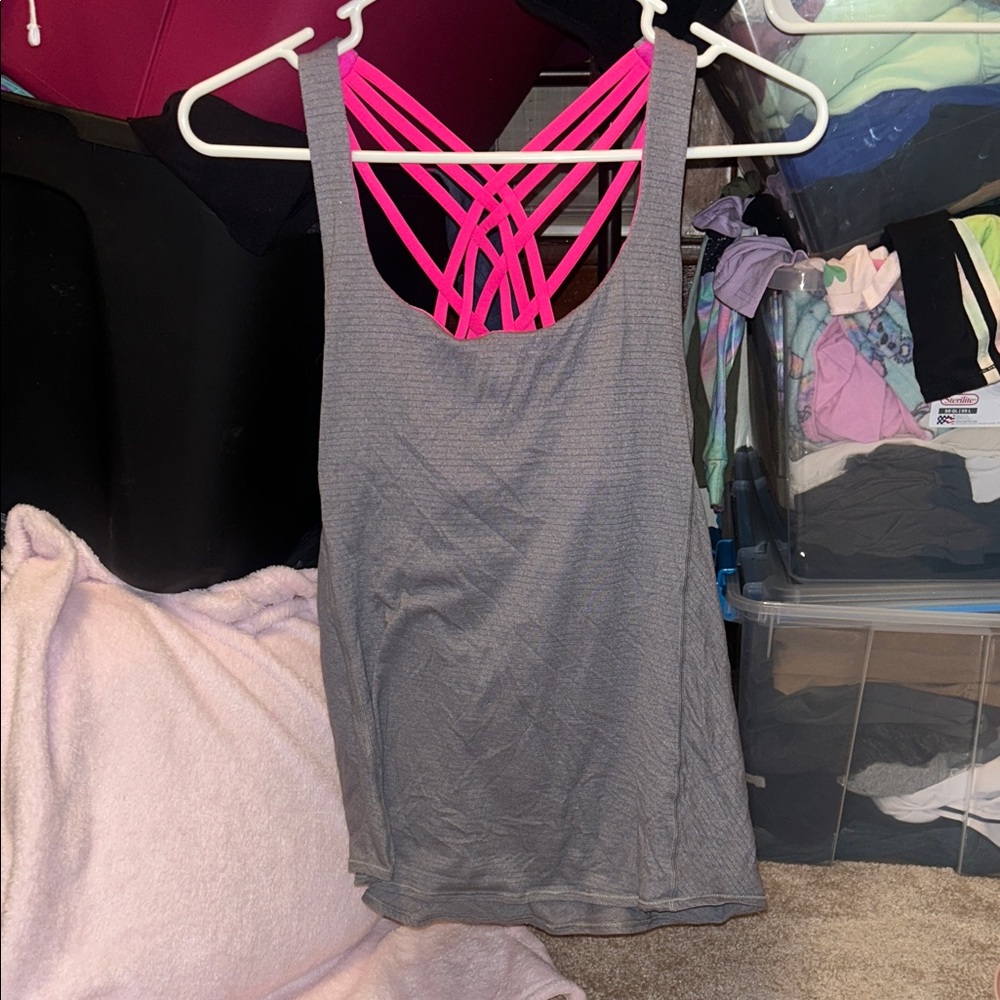 Lululemon Tank with built-in bralette